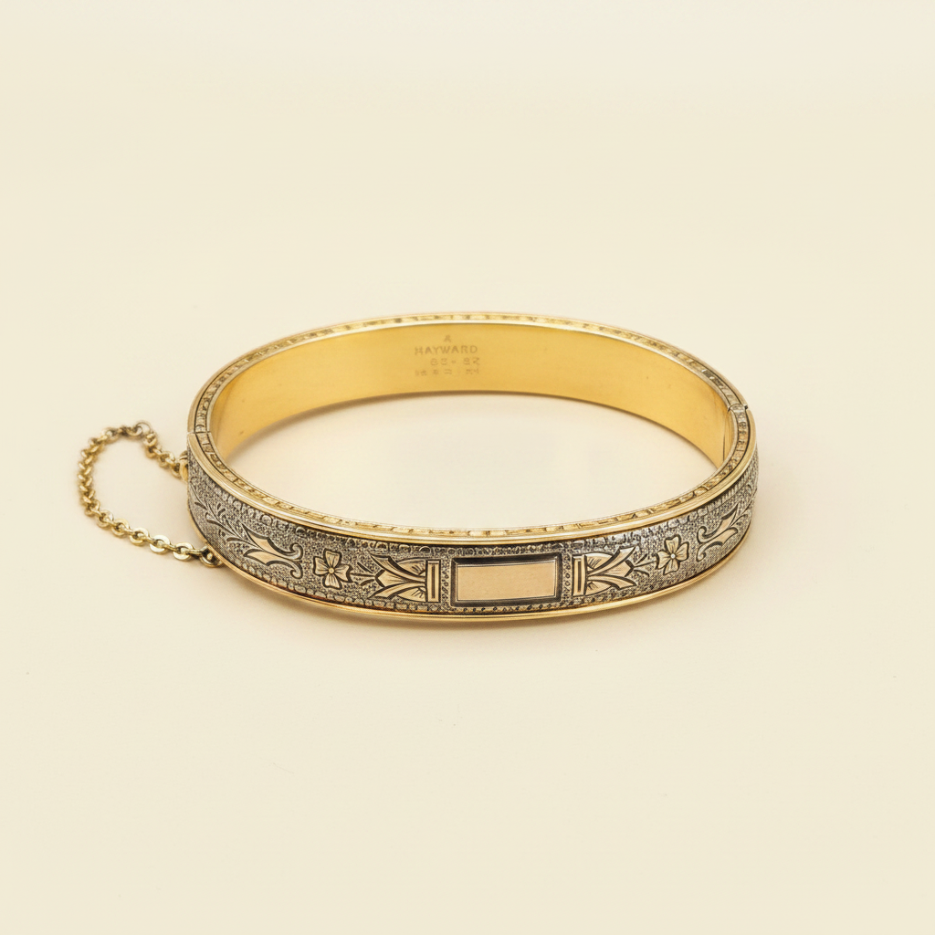 1920s Walter Haywood Art Deco Bangle