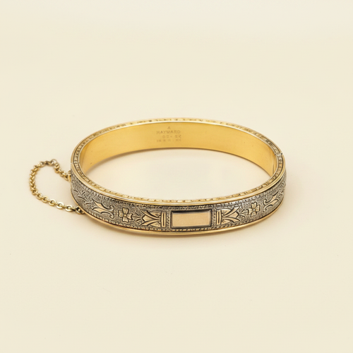 1920s Walter Haywood Art Deco Bangle
