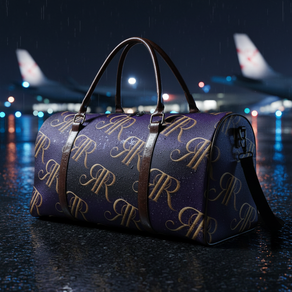 Royal Regency Duffle — Night Tarmac Detail