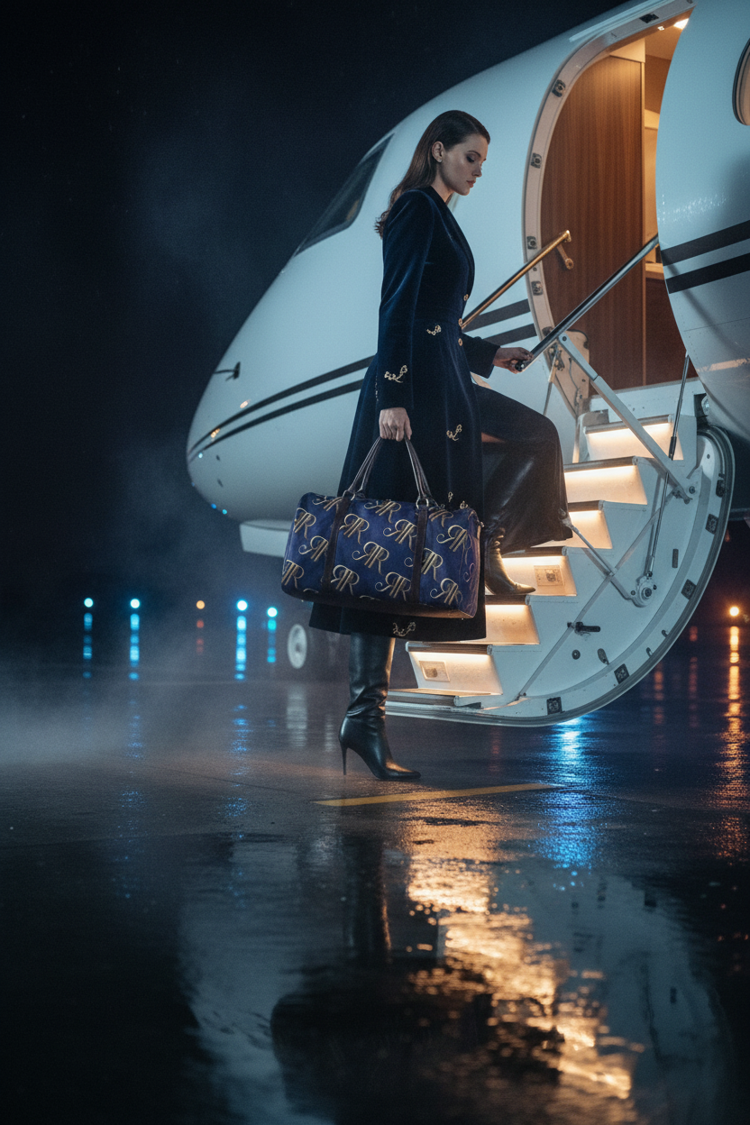 Royal Regency Duffle — Night Tarmac Model