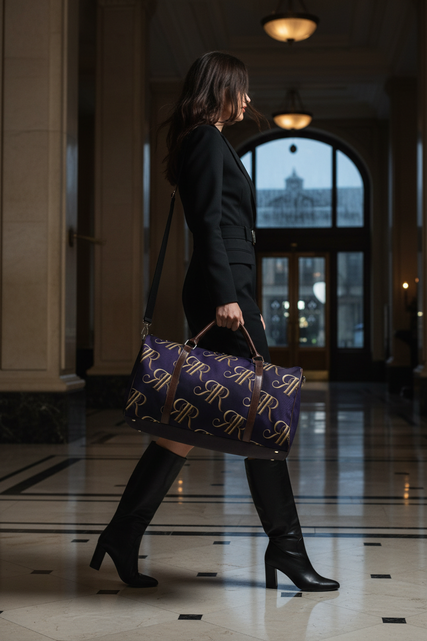 Royal Regency Monogram Duffle Bag — Model