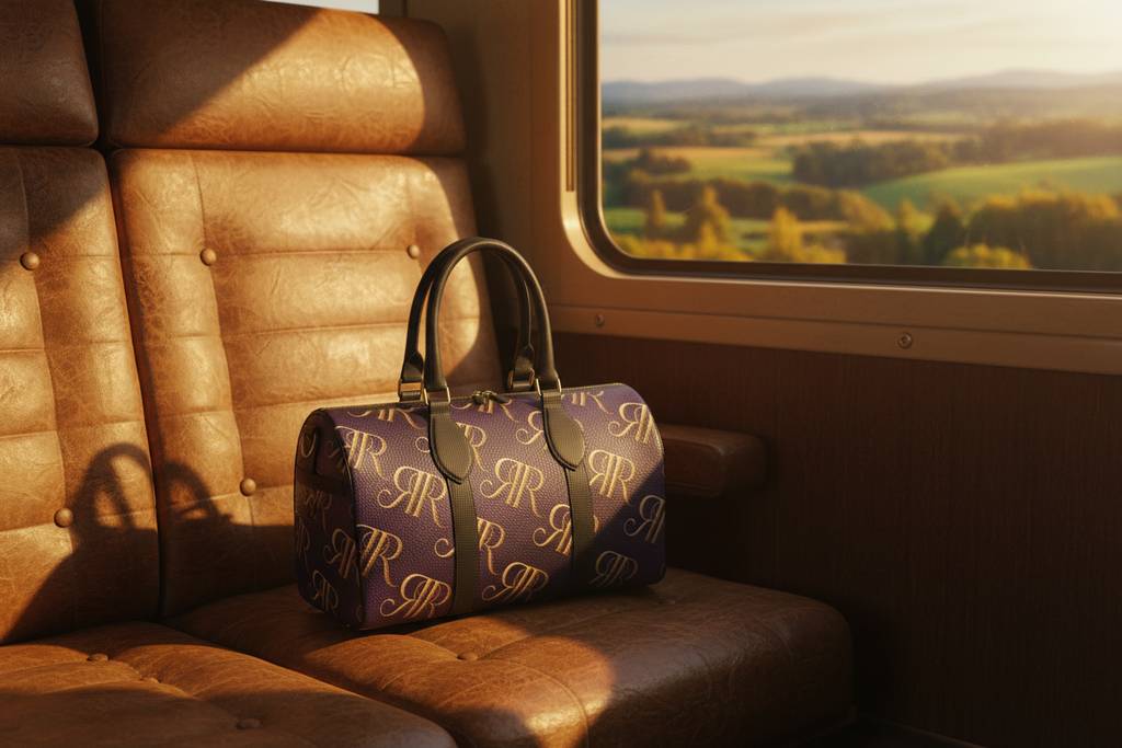 RR Premium Leather Duffle — Train