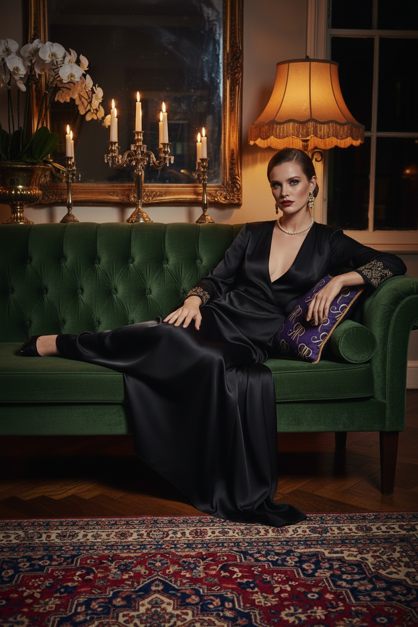 RR Silk Cushion — Parisian Salon Refined Campaign