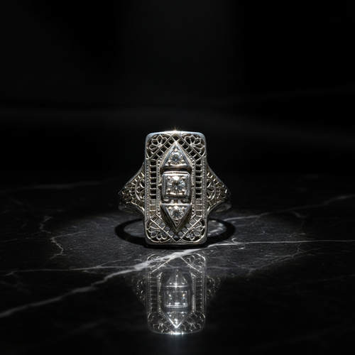 Victorian Ring Cartier Editorial